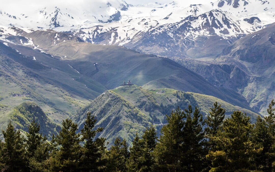Paardrijden omgeving Kazbegi